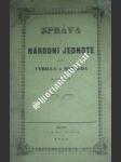 Zpráva o národní jednotě svatého cyrilla a methuda pro rok 1849 - náhled