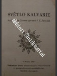 Světlo kalvarie - greeve p. de - náhled