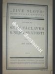 Se svatým václavem k nejsv. svátosti - melka antonín - náhled