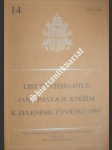 List svatého otce jana pavla ii. kněžím k zelenému čtvrtku 1995 - jan pavel ii. - náhled