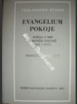 Evangelium pokoje - janoušek františek - náhled