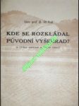 Kde se rozkládal původní vyšehrad ? - král jiří - náhled