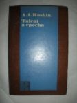 Talent a epocha - roskin aexandr iosifovič - náhled