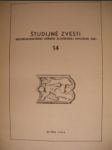 Študijné zvesti Archeologického ústavu Slovenskej akadémie ved 14 - náhled
