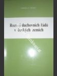 Rozvoj duchovních řádů v českých zemích - němec jaroslav - náhled