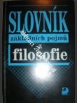 Slovník základních pojmů z filosofie - nesvadba petr - náhled