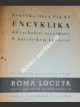 Encyklika " ad catholici sacerdotii - o katolickém kněžství " ze dne 20. prosince 1935 - pius xi. - náhled