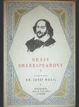 Krásy shakespearovy - musil josef ( sestavil ) - náhled