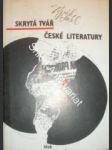 Skrytá tvář české literatury - rotrekl zdeněk - náhled