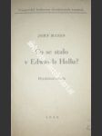 Co se stalo v edwards hallu ? - mason john - náhled