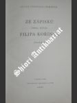 Ze zápisků phil.stud.filipa kořínka - šimáček matěj anastasia - náhled