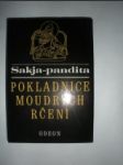 Pokladnice moudrých rčení - Sakja-pandita - náhled