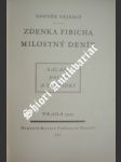 Zdenka fibicha milostný deník - nejedlý zdeněk - náhled