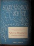 OBRYSY SLOVANSTVA.Sborník přednášek Slovanského ústavu - Různí - náhled