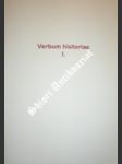 Verbum historiae I. - náhled