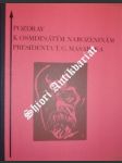 Pozdrav k osmdesátým narozeninám presidenta t.g. masaryka  1850 - 1930 - náhled