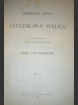 Sebrané spisy - díl ii. - hálek vítězslav - náhled