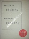 Hudba pramenů - březina otokar - náhled