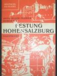 Offizieller illustrierter führer durch die festung hohensalzburg - schlegel richard - náhled