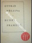 Hudba pramenů - březina otokar - náhled