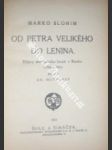 Od petra velikého do lenina - slonim marko - náhled