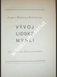 Vývoj lidské mysli - robinson james harvey - náhled