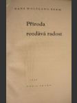 Příroda rozdává radost - BEHM Hans Wolfgang - náhled