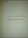 Řeč jako počáteční východisko theorie poznání (2) - BRUNNER August T.J. - náhled