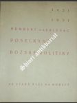 Poselkyně božské politiky - clérissac r.p.humbert o. p. - náhled