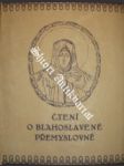 Čtení o blahoslavené přemyslovně - bělohlávek - svatohor václav (vl.jm. bělohlávek) - náhled