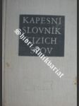 Kapesní slovník cizích slov - haller jiří - náhled