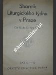 Sborník liturgického týdne v praze - kolektiv - náhled