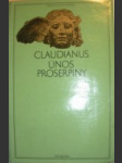 Únos proserpiny - claudianus claudius - náhled