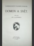 Domov a svět - tagore rabíndranáth - náhled