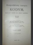 Ročník xxiii - hospodářský časopis kodym - náhled