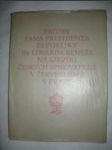 Projev pana presidenta Dr.Edvarda Beneše na sjezdu českých spisovatelů v červnu 1946 v Praze - náhled