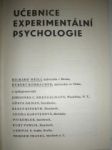 Učebnice experimentální psychologie - MEILI Richard / ROHRACHER Hubert - náhled