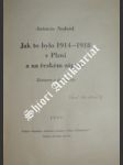 Jak to bylo 1914 - 1918 v plzni a na českém západě - nedvěd antonín - náhled