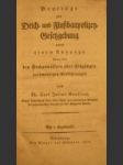 Beyträge zur Deich- und Flußbaupolizey-Gesetzgebung - ROUSSEAU Carl Julius - náhled