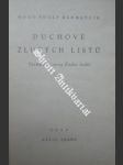 Duchové žlutých listů - bernatzik hugo adolf - náhled