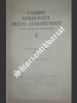 Časopis společnosti přátel starožitností československých v praze - ročník xlviii. číslo 1 - kolektiv - náhled