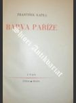 Barva Paříže - KAFKA František - náhled