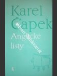 Anglické listy - čapek karel - náhled