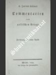 Commentarien vom gallischen Kriege. Fortsetzung des ersten Theils ( Buch 6 - 8 ) - CÄSAR G. Julius - náhled