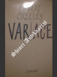 Variace - creeley robert - náhled