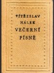 Večerní písně (1959) - náhled