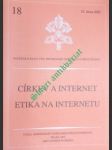 Církev a internet - etika na internetu - papežská rada pro hromadné sdělovací prostředky - náhled