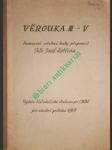 Věrouka iii-v ( strojopis ) - zvěřina josef - náhled