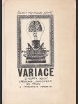 Variace z veršů a textů Jaroslava Jakoubka, Ivo Štuky a Jaroslava Vedrala - náhled