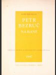 Petr Bezruč na Hané: Několik kapitol k básníkovým osmdesátinám - náhled